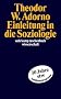 Einleitung in die Soziologie (1968) (suhrkamp taschenbuch wissenschaft)