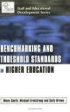 Books : Benchmarking and Threshold Standards in Higher Education (Staff & Educational Development)