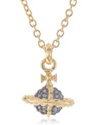 Vivienne Westwood Mayfair 3D Small Orb Pendant Necklace, 18"+2"