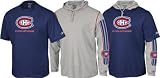 Montreal Canadiens -Blue/Grey- Hoodie Tee Combo - Medium