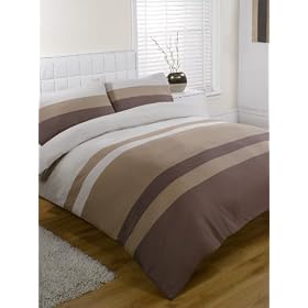 Liniear Natural Duvet Quilt Cover Set, King Size