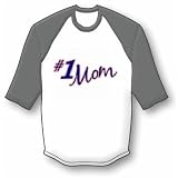 #1 Mom - Family / Friend Jersey - 3/4 Sleeve