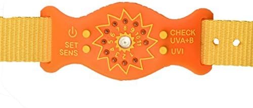 SunFriend Personal UV Monitor, Citrus Orange by SunFriend