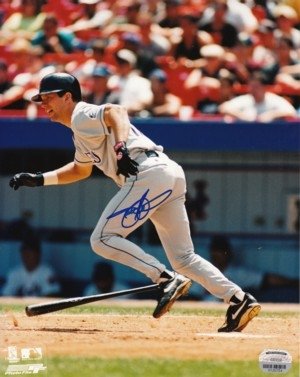 Todd Helton Autographed/Hand Signed 8x10 Photo Colorado Rockies- Mounted Hologram