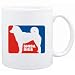 Mug White " Shiba Inu Sports Logo " Dogs