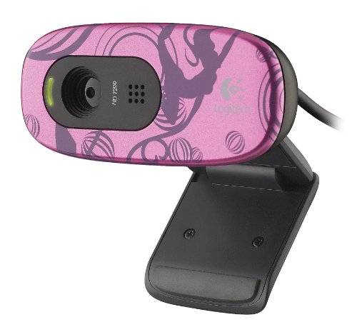 Logitech C270 HD Webcam Pink Balance (Fantasy Collection)