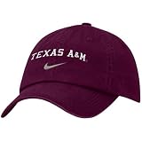 Nike Texas A&M Aggies Maroon Campus Adjustable Hat