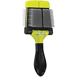 FURminator Dog Slicker Brush, Firm, Large