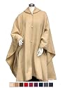 Alpaca Hooded Wool Cloak Cape