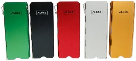 Alocs Outdoor Stove Windscreen Ultralight Windshield Camping Windscreen