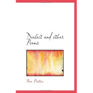 【クリックで詳細表示】Dialect and other Poems [ペーパーバック]