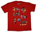 Batman Lego Red T Shirt for Little Boys
