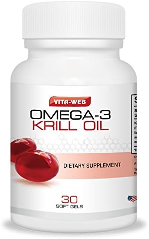 Super Omega-3 Krill Oil- Contains High Levels of Omega-3's and Astaxanthin-100% All Natural, 5-Star Certified Pure GMO Free Soft Gels