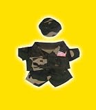 USA Green Camouflage clothes fits 12 Snuggl'ems, 8 - 10 Stuffed Animal kits & most Webkinz & Shining Star animals