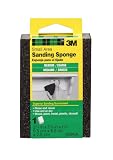 3M 909NA Small Area Sanding Sponge, 3.75 in x 2.625 in x 1 in, Medium/Coarse