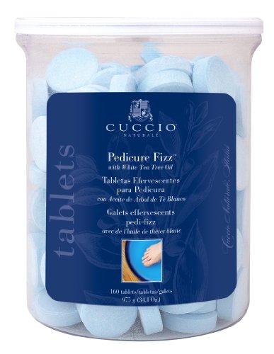 Cuccio Naturale Sea Fizz Pedicure Fizz with White Tea Tree Oil 160 effervescent tablets Cuccio Naturale Sea Fizz Pedicure Fizz with White Tea Tree Oil 160 effervescent tablets