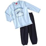 Sanetta 230669 Jungen Schlafanzug, Gr. 116, Blau (sky)von "Sanetta"