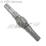 Produkt-Bild: Flexrohr mit Anschlussrohr Universal Au&szlig;endurchmesser am Anschlussrohr 45x48x55; L&auml;nge 400 mm