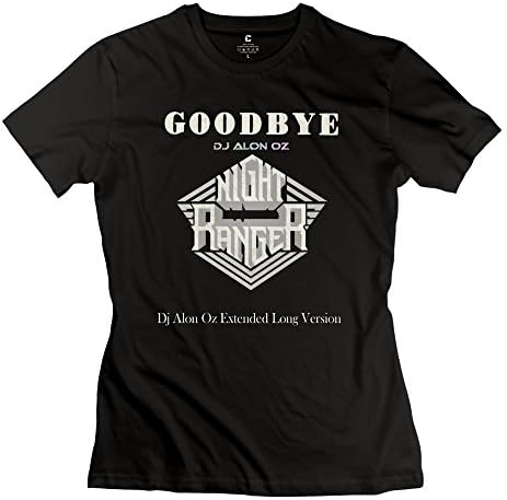 KIMMA Woman Night Ranger Rock Band Logo T-shirt - Black XL