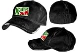 MOUNTAIN DEW SODA POP VINTAGE FRAYED FLEX FIT CAP HAT