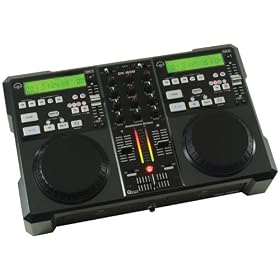 American Audio dual cd player and mixer in one chasis seamless looping, digital antishock and MP3 capable