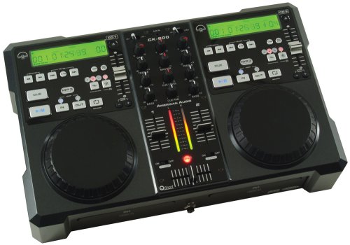 American Audio dual cd player and mixer in one chasis seamless looping, digital antishock and MP3 capable