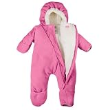 Cozy Cub Fleece Baby Bunting Snowsuit PINK 18-24 MOS.