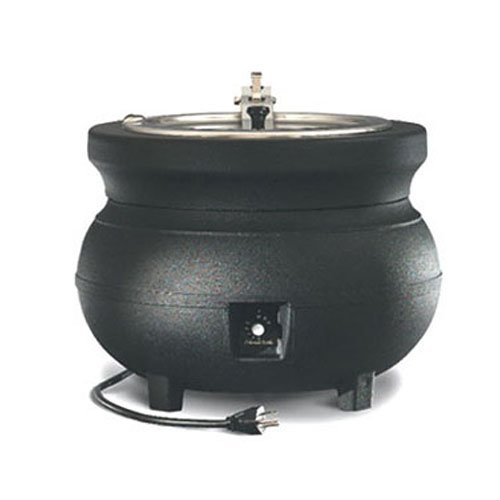 "11 Quart Black Colonial Kettle&trade; Rethermalizer (15-0061) Category: Heat Lamps, Food Warmers and Accessories"