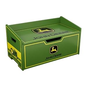 John Deere Collection Kid's Toy Box Storage in Green