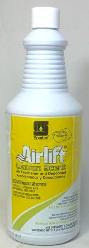 (Pack of 2) Spartan Lemon Scent AirLift Air Freshener and Deodorant - Qt.