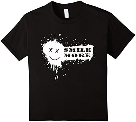 Kids Smile T-Shirt More 12 Black