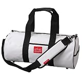 Manhattan Portage(マンハッタンポーテージ) Chelsea Drum Bag Vinyl LG 25th WHITE/BLACK 1803VLの画像
