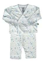 Noa Lily Kimono Set, Blue Cow, 12 Months