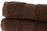 Kitchen & Housewares : Egyptian 100% Cotton Dark Chocolate 500gsm Bath Sheet