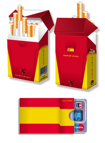EM 2012 special – 1x cardbox UND 1x indo slipp im SET – SPANIEN / ESPANA / SPAIN