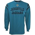 Jacksonville Jaguars Teal End Line Long Sleeve T-shirt