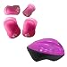 Razor Sweet Pea Youth Pad Set with V10 Youth Helmet Medium Pink for Ages 8-14