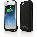 4200mAh External Battery Backup Charger Case Pack Power Bank for iPhone 5 5s 5c (Black)