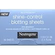 Neutrogena Shine Control Blotting Sheets, 60 ea