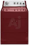 Tools & Hardware : Whirlpool WED5700VH 29' Electric Dryer with 7.0 cu. ft. Capacity, 14 Dry Cycles, 5 Temperature Options, AccuDry Sensor, Wrinkle Shield Option Plus, Timed Dry, Quiet Dry Plus Noise Reduction and Wide-Opening Hamper Door: Magna Red Gloss