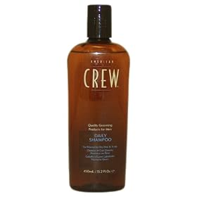American Crew Daily Shampoo, 15.2-Ounce Bottles (Pack of 2)