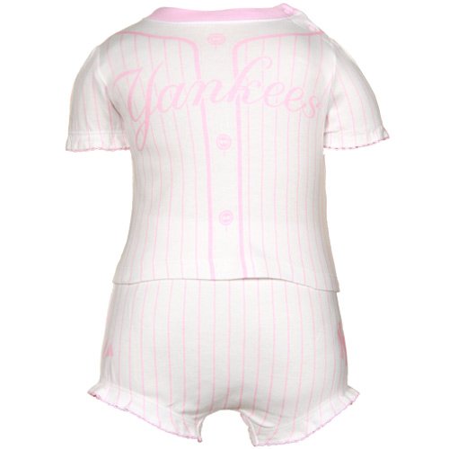 New York Yankees Baby Pink Jersey and Diaper3-6 Months