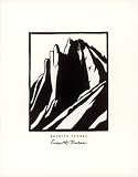 Granite Towers Woodblock Print By Everett Ruess, Reproduction