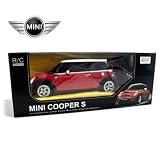 authorized genuine rastar 21800 1 14 4 channel remote control mini cooper red