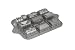 NordicWare Platinum Collection Train Pan