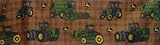 John Deere Bedding Traditional Tractor and Plaid Collection Bed Skirt, Full ....