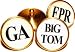 Personalised Brass Golf Ball Markers - Set of two markers in a gift box