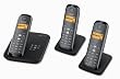 Siemens - Gigaset AS285 Trio - Téléphone sans fil DECT / GAP - Répondeur - Noir
