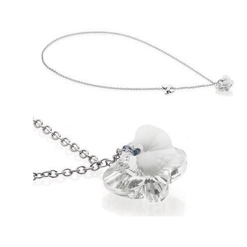 Nomination Damen-Halskette Halskette In Stahl Mit Swarovsky Wei&szlig; 021337/010 Preisvergleich