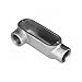 MLR-350 Threaded Conduit Body, Malleable Iron, Lr, 3-1/2"